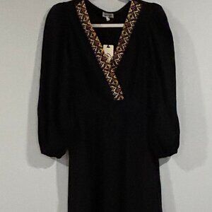 Garrie B V- Neck Mini Dress Size S